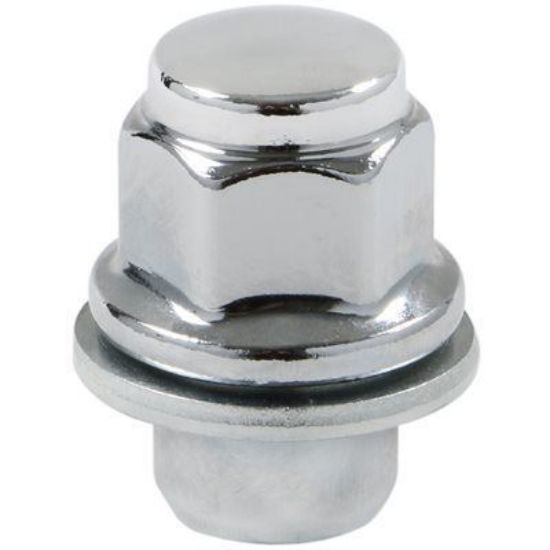 Image sur Mag Shank Nut (20 Pcs) - 12x1.5mm - Mag Shank - Chrome