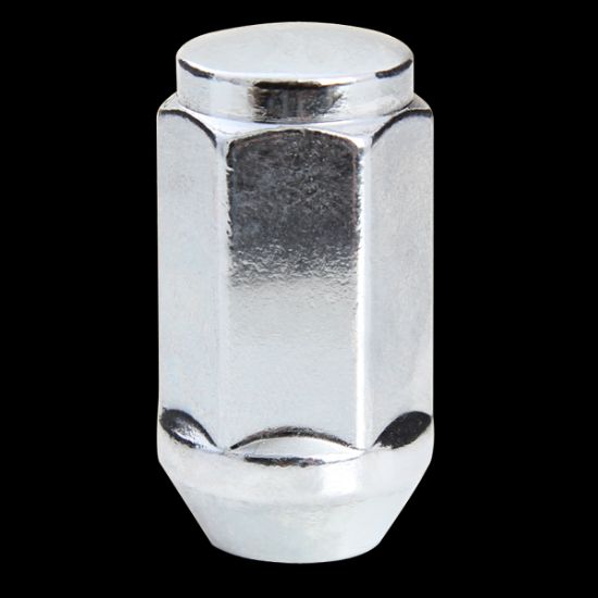 Image sur Closed End Nuts Kit (24 Pcs) - 14x1.5mm - Conical - Chrome